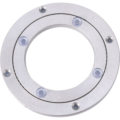 Plateau tournant en alliage d'aluminium robuste pour table ronde de salle à manger