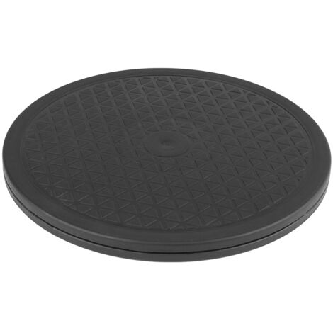 Plateau Tournant Motorisé 360° 25 cm pour Écran Plat, Téléviseur, Support TV Pivotant