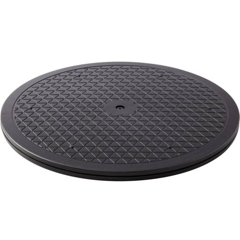 PLATEAU TOURNANT POUR MONITEUR TOOLCRAFT 1507153 NOIR