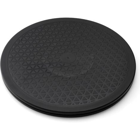 Plateau tournant robuste de 30,5 cm avec roulements à billes en acier pour écrans plats, ordinateur, TV, haut-parleurs, bonsaï, statue, organisateur d'armoire