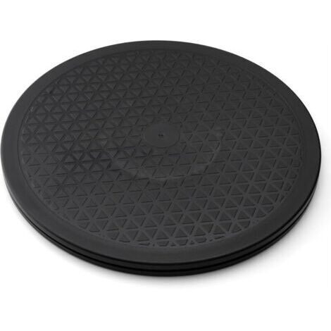 Plateau tournant robuste de 30,5 cm avec roulements à billes en acier pour écrans plats, ordinateur, TV, haut-parleurs, bonsaï, statue, organisateur d'armoire