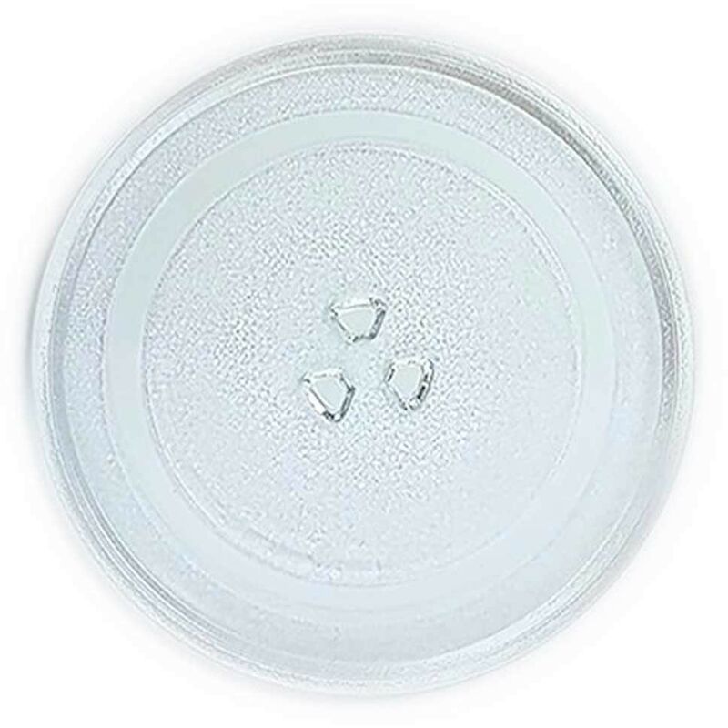 Plateau Tournant Universel En Verre Pour Micro-Ondes 255 Mm