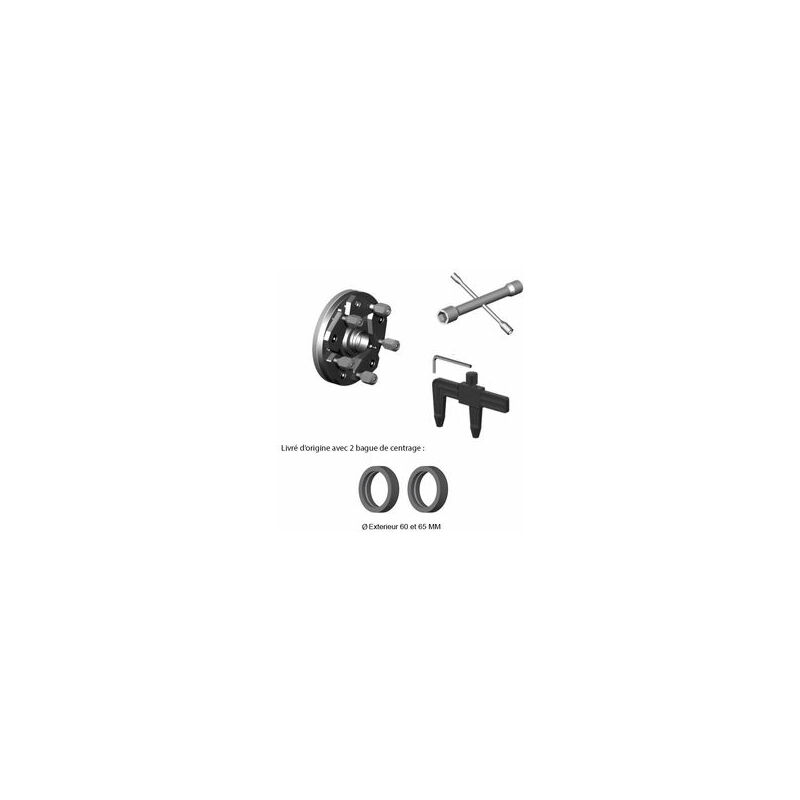 Sdpac - Plateau universel pour equilibreuses de roues