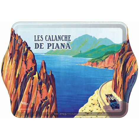 Plateau vide poche métallique Corsica Piana