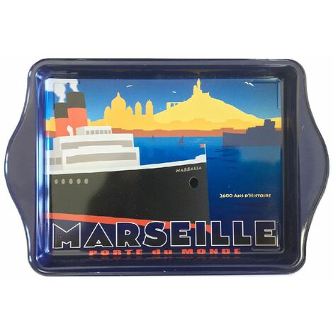 Plateau vide poche métallique Marseille