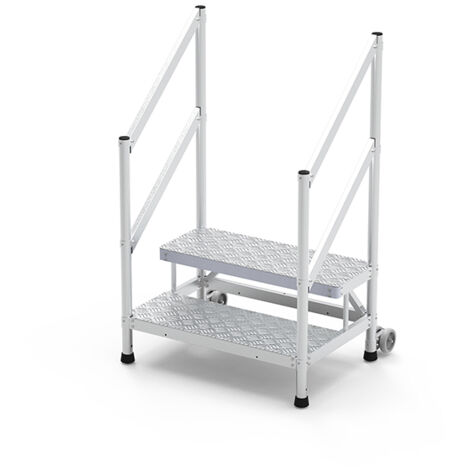 Plateforme 2 marches - Hauteur max. d'accès 2.50m - Largeur 1.05m - MP2-100-RAGCDG