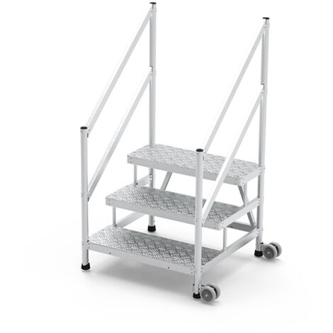 Plateforme 3 marches - Hauteur max. d'accès 2.70m - Largeur 1.15m - MP3-100-RLGCDG