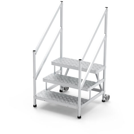 Plateforme 3 marches - Hauteur max. d'accès 2.70m - Largeur 1.55m - MP3-150-RAGCDG