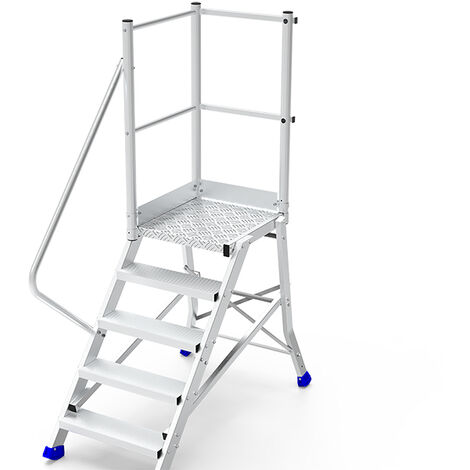 Plateforme 6 marches - Hauteur max. de travail 3.20m - ES306-GA