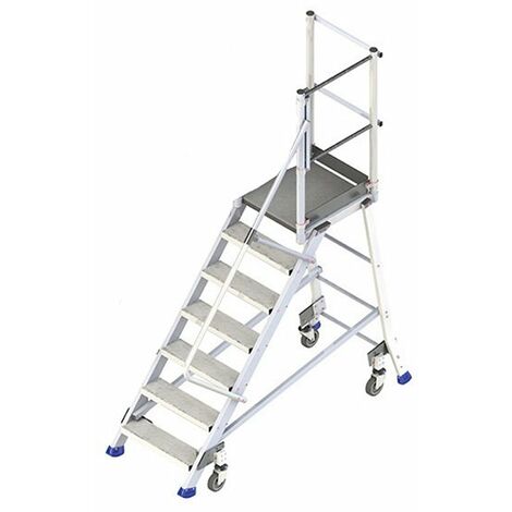 Plateforme 9 marches - Hauteur max. de travail 3.80m - ES309DA-R