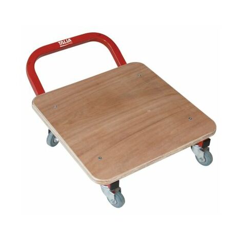 Plateforme à roulettes 400 x 400 mm charge maxi 100 kg TALIAPLAST