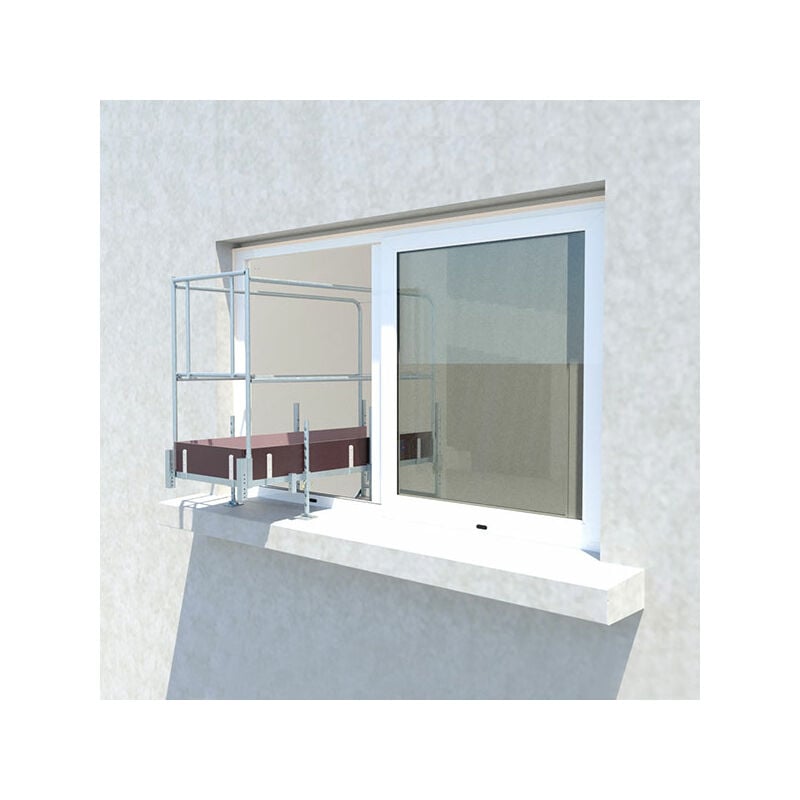 Matisère - Echafaudage acier pour travail en déport - Avec béquille - 40.081/082