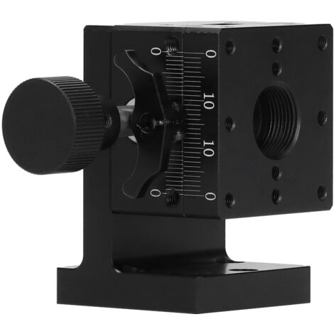 Plateforme de Dovetail Manuel Axe Z Précision Élevée avec Système de Levage à Engrenages HFLA40 40x40mm
