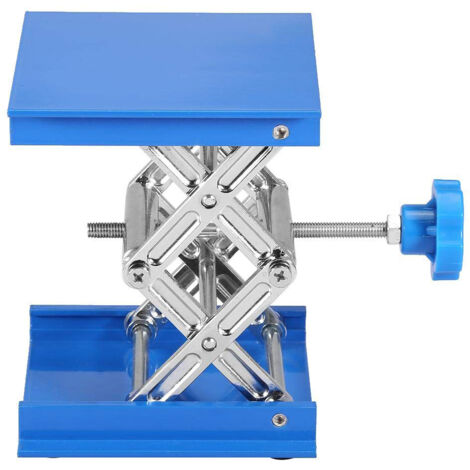 Plateforme de levage en oxyde d'aluminium 100x100mm pour laboratoire