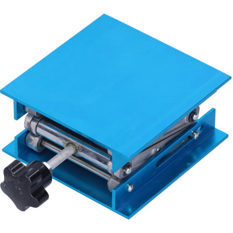 Plateforme de levage pour laboratoire en oxyde d'aluminium, support de table réglable 100x100mm