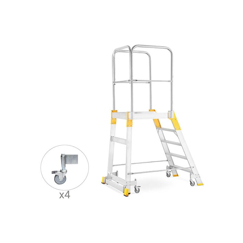 Matisère - Plateforme d'accès roulante 8 marches - Hauteur max. de travail 3.68m - 9508R