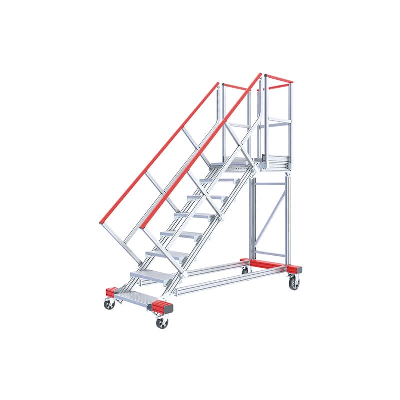 Plateforme 19 marches - Hauteur max. de travail 6,05m - 22310818