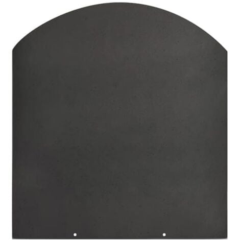 DIVINA FIRE Plateforme de protection de sol pour poêles à bois et pellets en acier 100x90