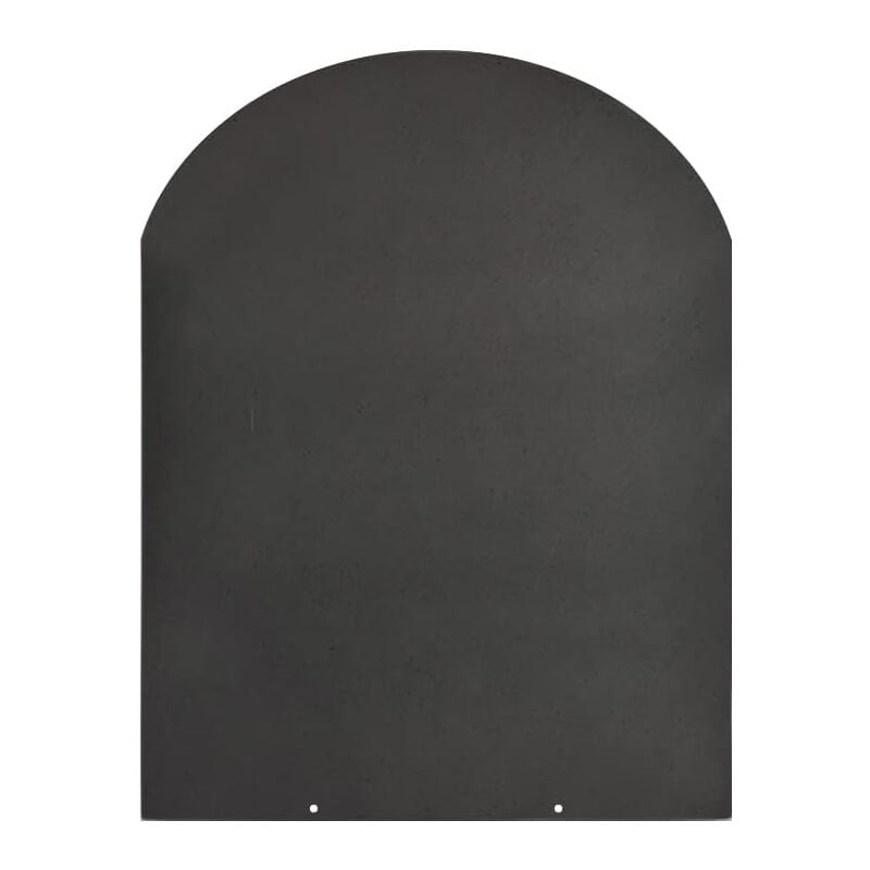 Divina Fire - Plateforme de protection de sol pour poêles à bois et pellets en acier 90x80