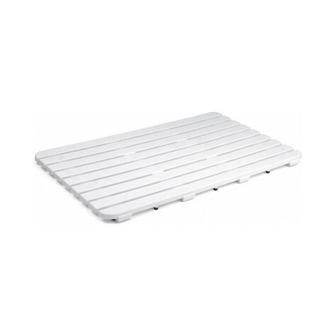 Caillebotis douche 55x55cm blanc - plusieurs modèles disponibles