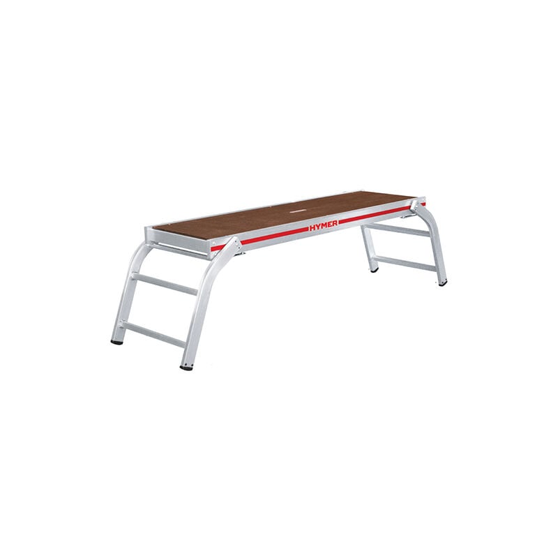 Plateforme avec béquille de rallonge - Hauteur max. de travail 2.83m - 6864/51856