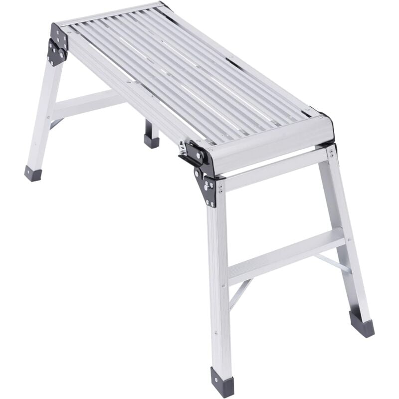 Gojoy - Plateforme de travail pliable en aluminium - Charge maximale : 150 kg - Pour la maison, le bureau, l'atelier et le garage