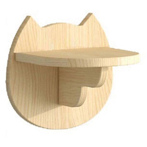 Plateforme d'escalade en hamac pour chat, petit cadre d'escalade en bois massif pour chat A--