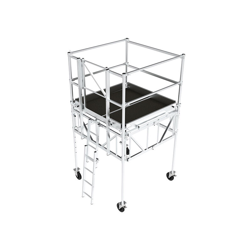 Matisère - Plateforme roulante surface 1.60x1.60m - Hauteur travail max. 3.80m - PP216