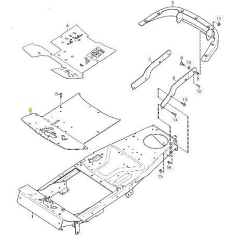 PLATEFORME ORIGINALE STIGA FM - 1134-5293-02