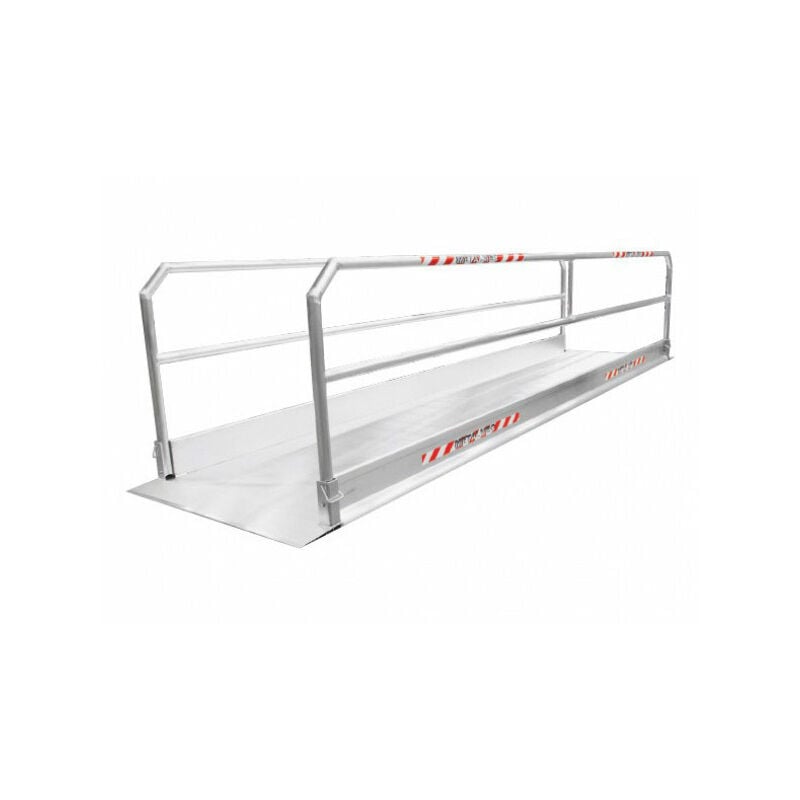 Rampe d'accès pour piétons - Longueur de 2m66 pour un fossé de 2.00m - Capacité de charge max 400kg/m² - Prix Unitaire - MPP26/10U