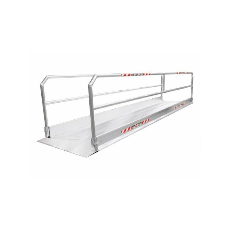 Rampe d'accès pour piétons - Longueur de 5m06 pour un fossé de 4.40m - Capacité de charge max 400kg/m² - Prix Unitaire - MPP50/10U