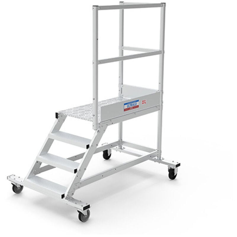 Plateforme roulante 3 marches - Hauteur max. de travail 2.60m - PTF103D