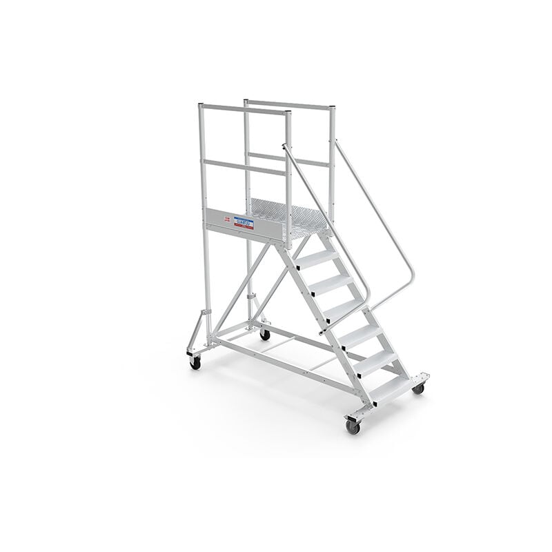 Matisère - Plateforme roulante 7 marches - Hauteur max. de travail 3.40m - PTF107-GD