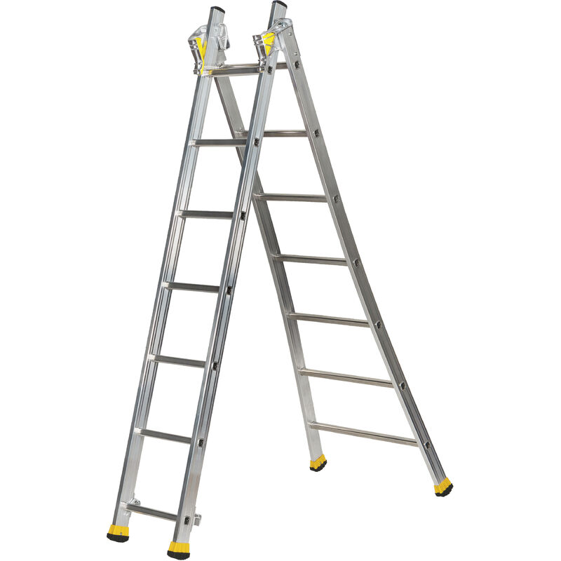 Echelle transformable à base évasée 2 plans CENTAURE MASTER T2 2m50 - 510208