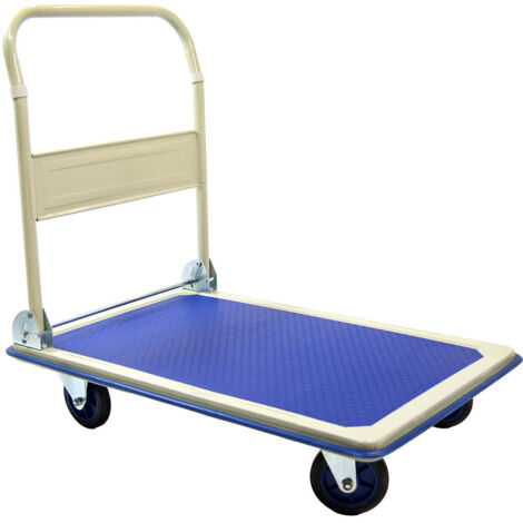Platform Cart Trolley Heavy Duty 150kg Load Workshop Wolf