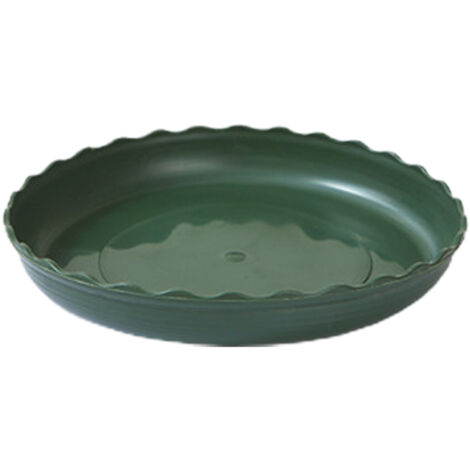 Platillo de plástico PP resistente, macetas decorativas grandes para manualidades, blanco, rojo, verde, negro, juego de 1 pieza
