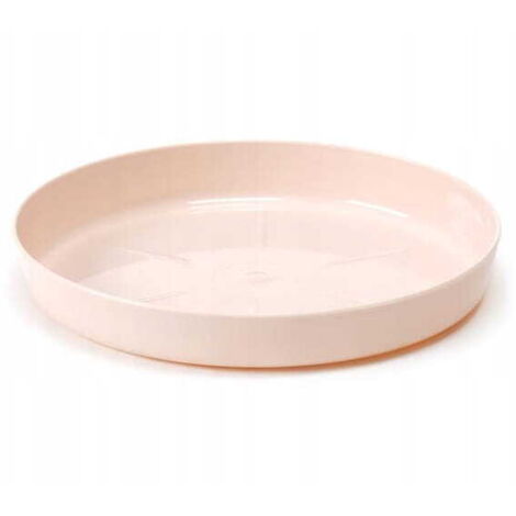 Platillo maceta beige claro 28x4,1 cm Plástico