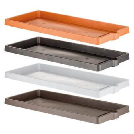 Platillo Para Jardinera Rectangular Cm 75 X 33,5 X 4,5 / 1 Pz