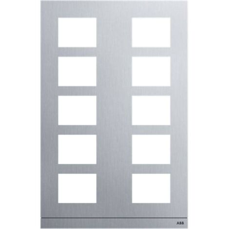 Platine 2/5 audio aluminium 2TMA220161A0009 ABB 413910CF-A