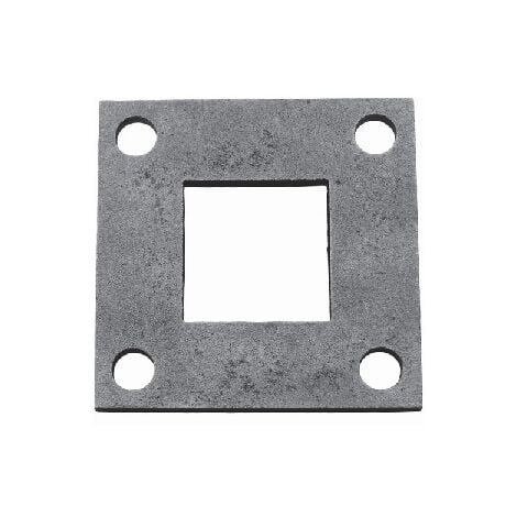 Platine 80X80 en fer forgé - DECO FER FORGE