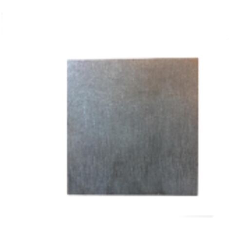 Platine acier 100x100x10 non percée