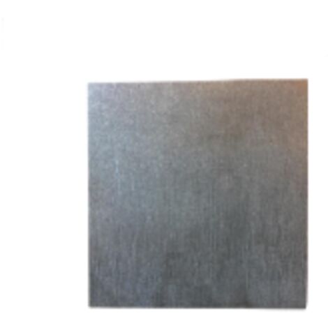 Platine acier 120x120x8 non percée
