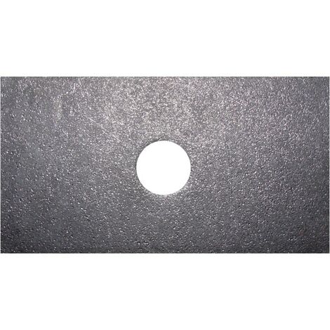 Platine acier A13 (tige ø 17 mm)