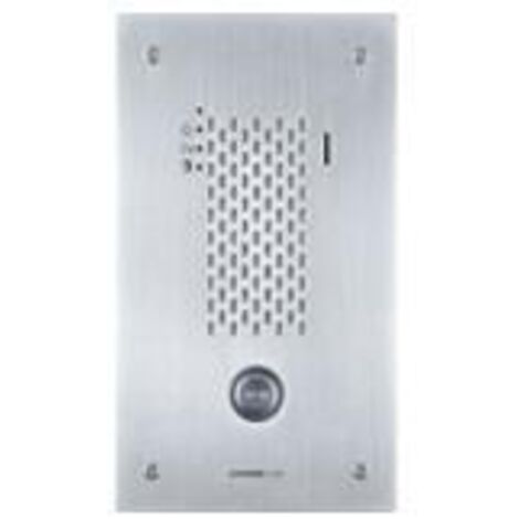 Platine audio encastrée inox 1 bp ip/sip hauteur 165 mm IXSSA AIPHONE 200940