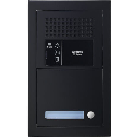 Platine audio modulaire 1 appel finition noir GTBAH1PSBMB AIPHONE 200471