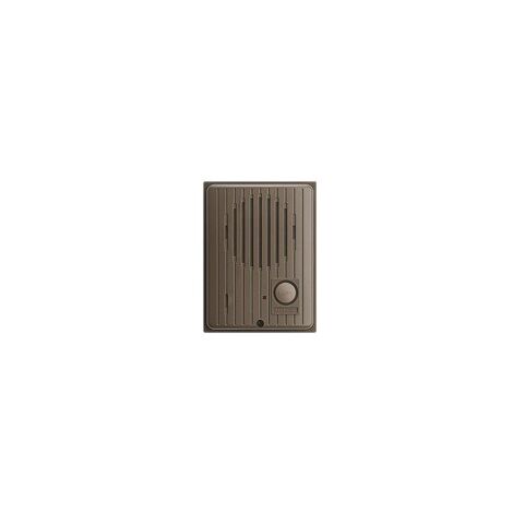 Platine audio saillie 1 bouton d'appel GTD pour porte palière gamme GT - Aiphone 200056