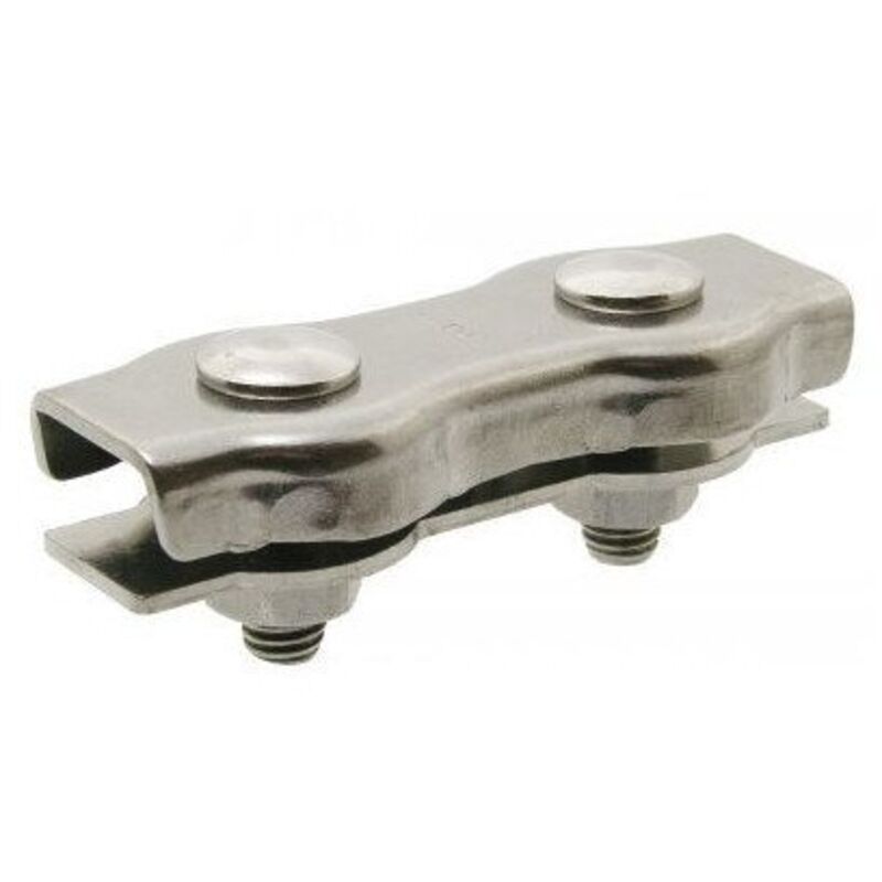 Serre cable plat double Inox A4 Diamètre 4-20 pièces