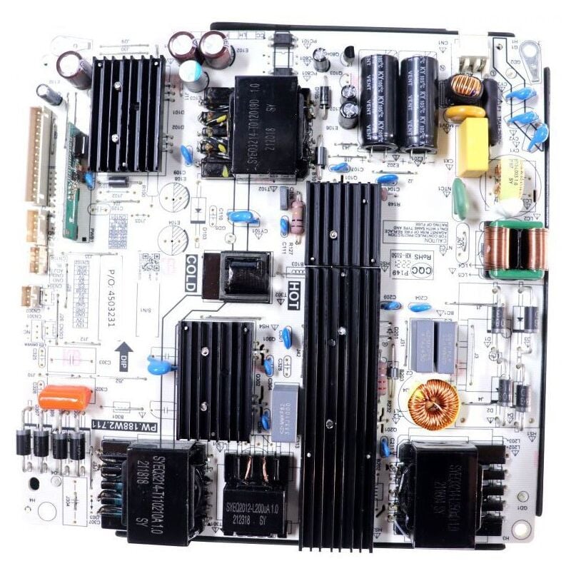 Sharp - platine d'alimentation pour tv audio telephonie ...