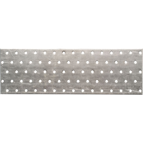 Platine d'assemblage galvanisée 100 x 300 mm