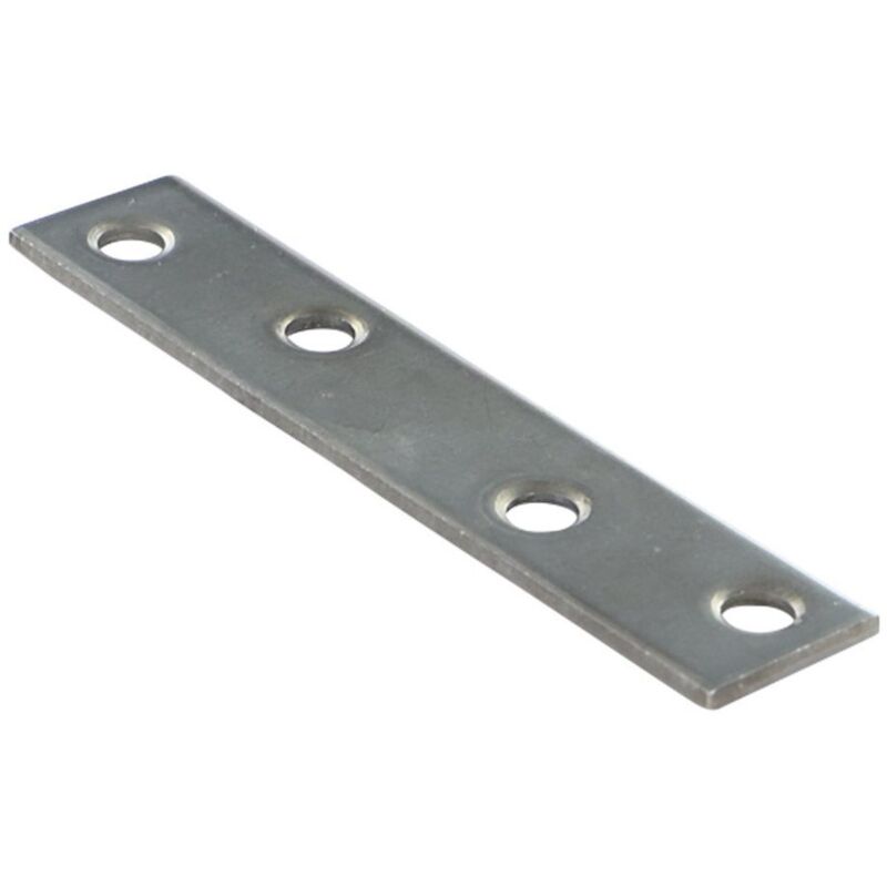 Platine De connection etroite Acier zingué 19X200-10 pièces